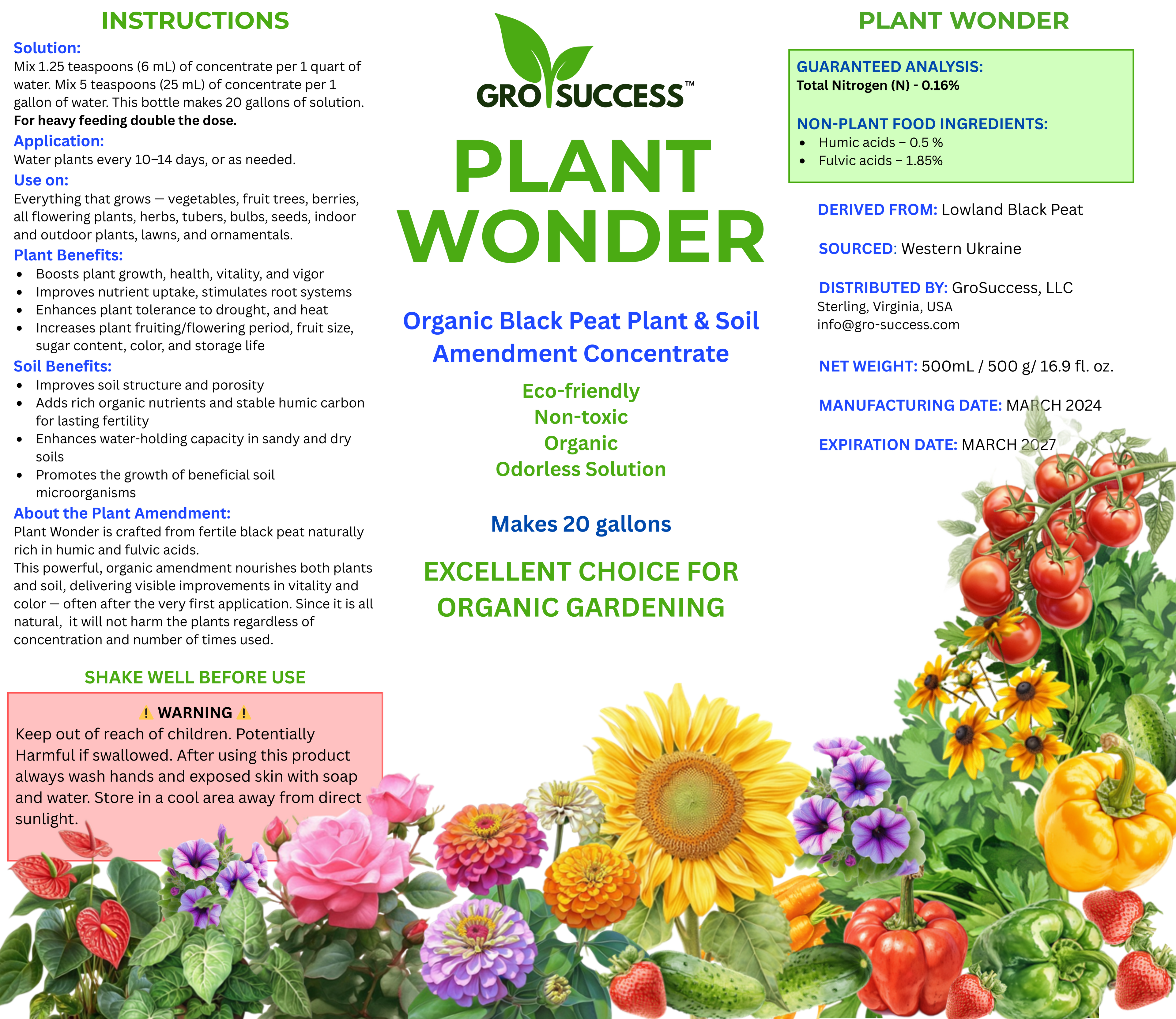 GroSuccess Plant Wonder™